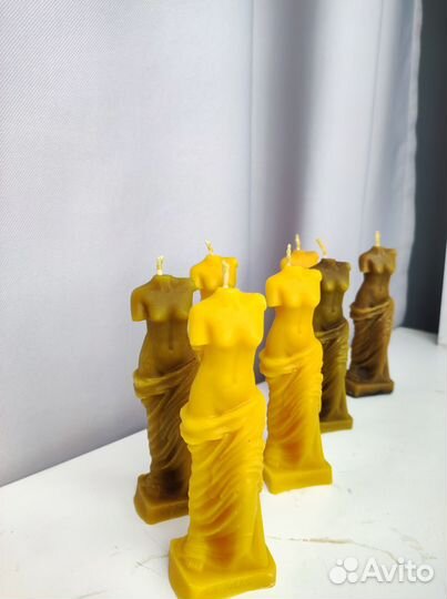 Свечи из натурального пасечного воска