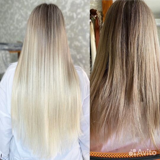 Биопротеин & Японское наращивание волос