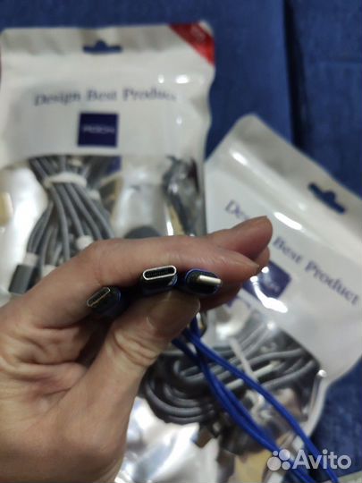Новые. Кабель универсальный тройной