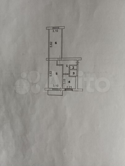 Аукцион: 2-к. квартира, 48 м², 2/5 эт.
