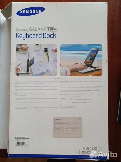 Клавиатура Samsung ECR-K18rwegser 7.0 Plus