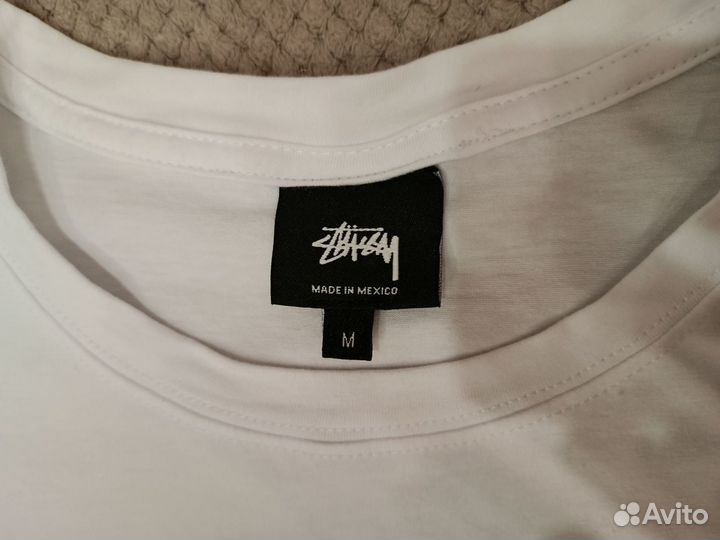 Футболка stussy белая