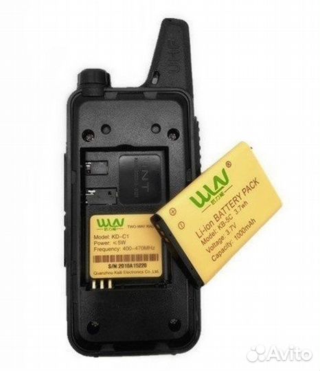 Мини-рации WLN KD-C1 (2 шт.)