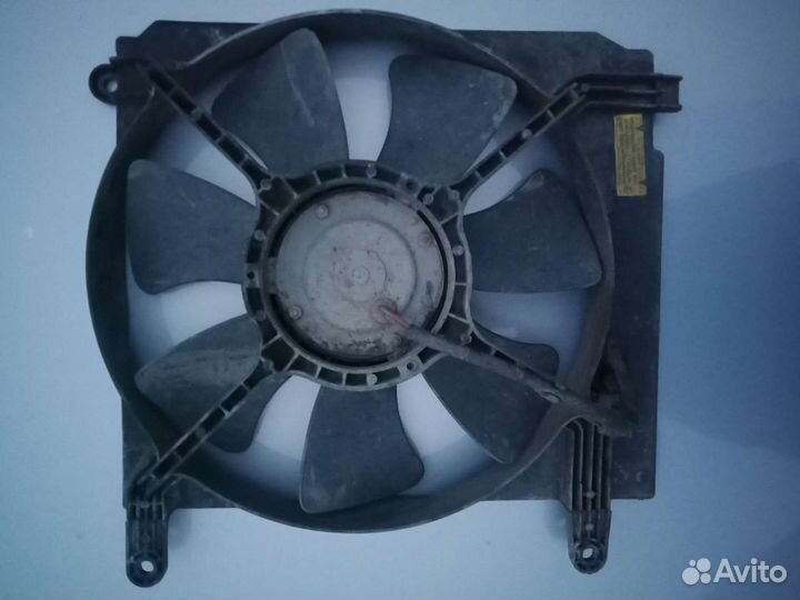 Вентилятор охлаждения радиатора Заз шанс, Ланос