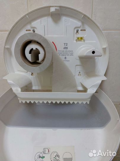 Бумага туалетная в рулонах для диспенсера