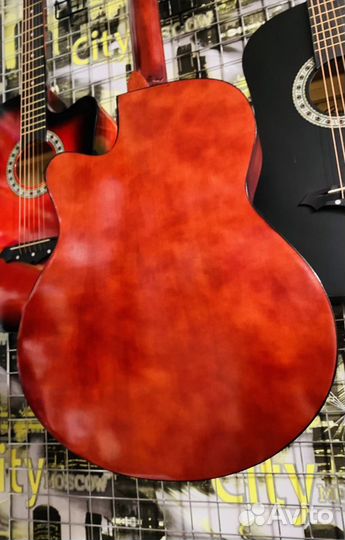 Гитара + ремень + медиаторы (комплект)