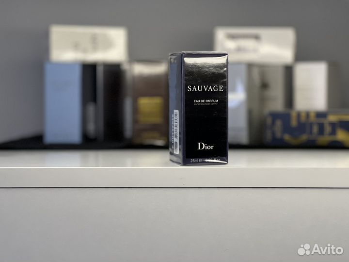 Dior sauvage eau DE parfum тестер 25мл
