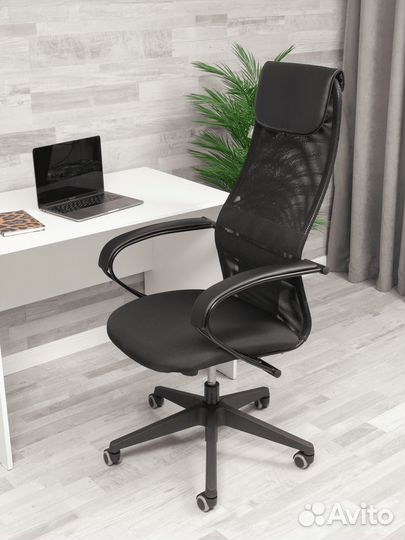 Кресло сетчатое офис