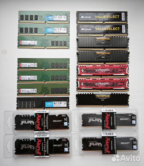 Модули оперативной памяти DDR4