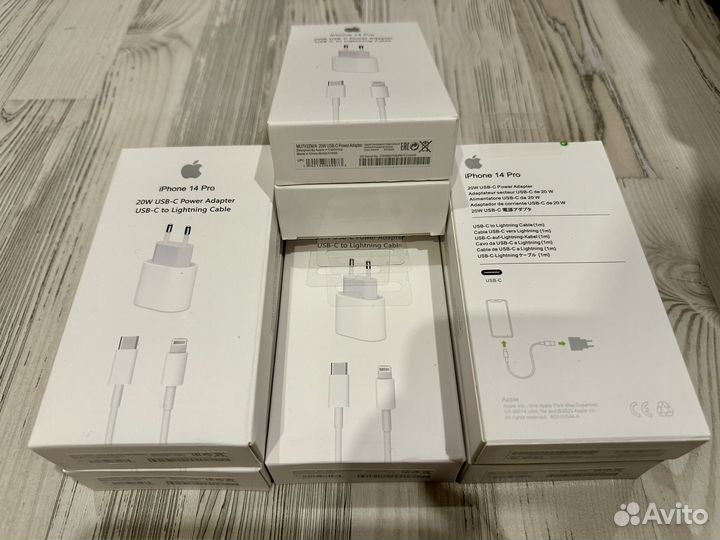 Комплект быстрой зарядки iPhone 20 w, usb c