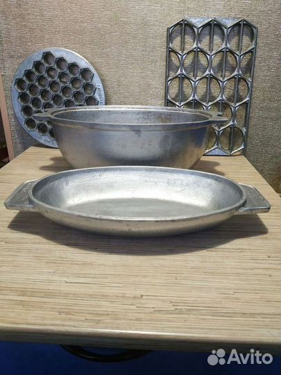 Жаровня Гусятница СССР пельменица вареница