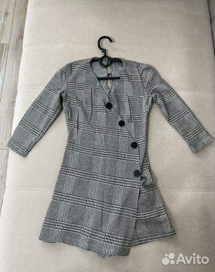 Комбинезон в клетку Bershka