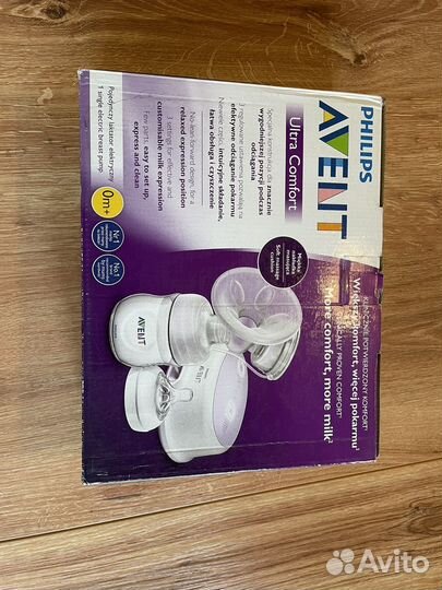 Молокоотсос Avent электрический