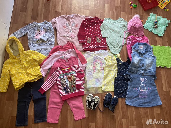 Пакет вещей на девочку 1-2 года Waikiki