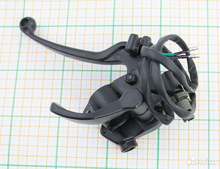 Ручка тормоза барабан с курком в сборе Тип 1