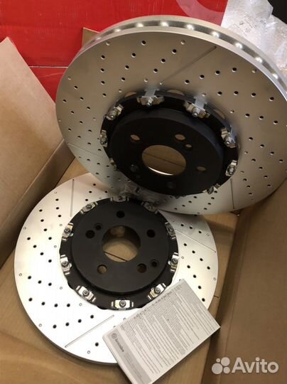 Диски тормозные амг 63 65 222 Брембо