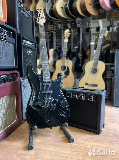 Электрогитара с комбиком