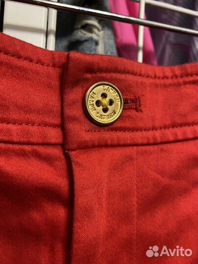 Ralph lauren шорты женские красные