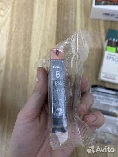 Картридж для принтера оригинальный epson, canon