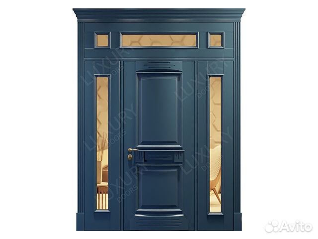 Парадная входная дверь для загородного дома