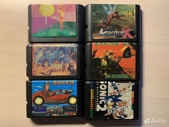 Sega картриджи