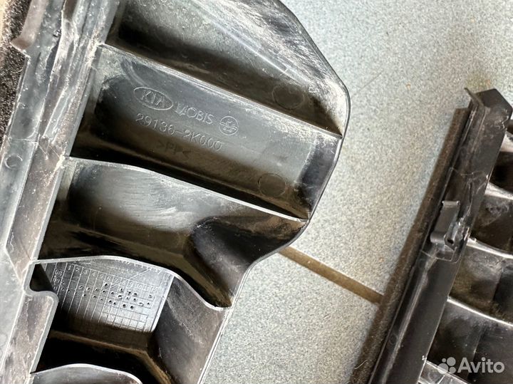 Дефлектор радиатора Киа Соул Kia Soul