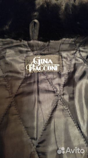 Шуба цигейковая натуральная, размер 46-48