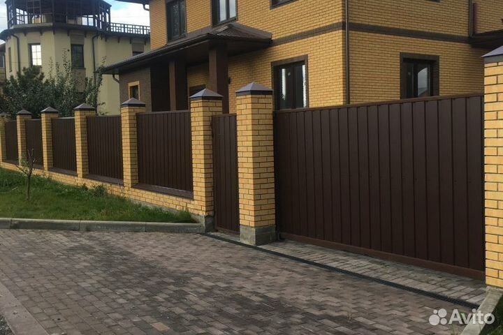 Колпаки на забор