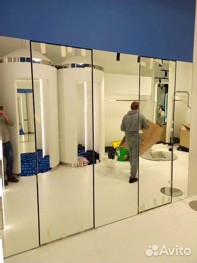 Дверь стеклянная межкомнатная