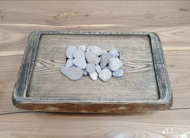 Чабань с морскими камнями