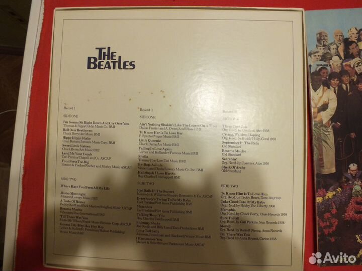 Пластинки группы The Beatles
