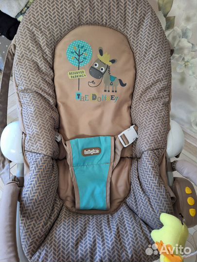 Шезлонг детский babyton