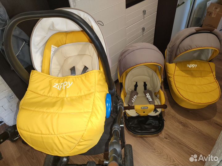 Коляска zippy 3 в 1