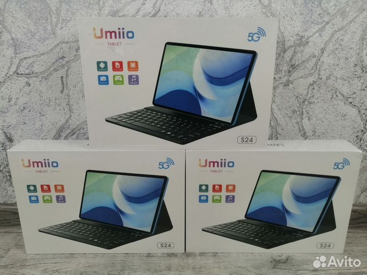Планшет umiio s24 4gb/128gb + клавиатура