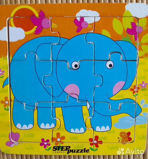 Пазлы деревянные. За всё 500