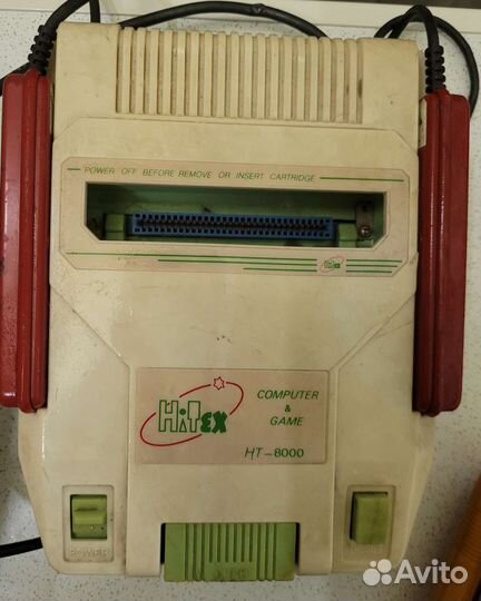 Игровая приставка Hitex HT-8000 + картриджи