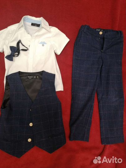 Костюм тройка 104 размер