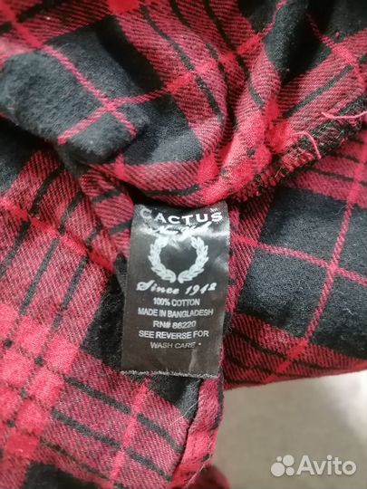 Фланелевая рубашка cactus man