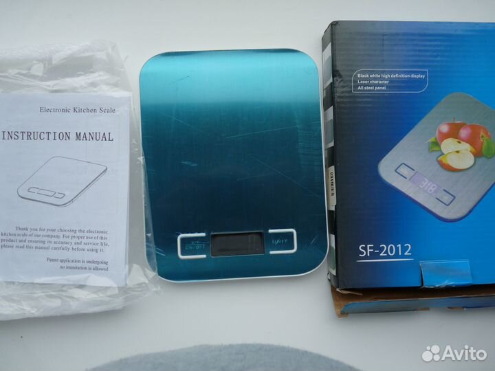 Весы кухонные настольные электронные новые