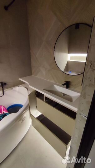 Раковины и тумбы для ванной