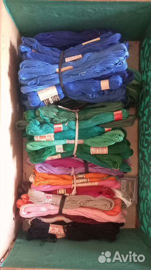 Нитки мулине СССР