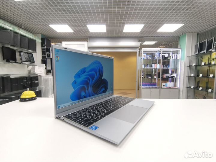 Ноутбук echips FHD/Intel Celeron J4125/SSD M.2 256