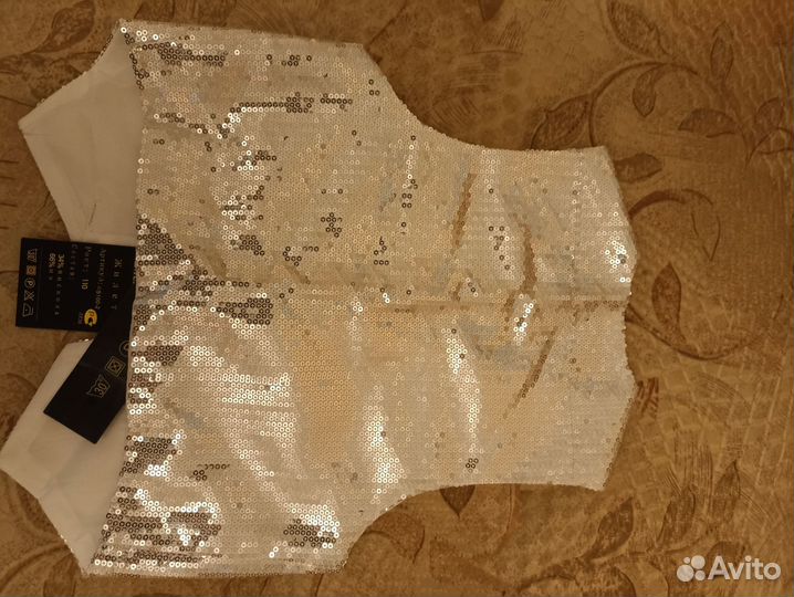 Жилетка детская, нарядная 110
