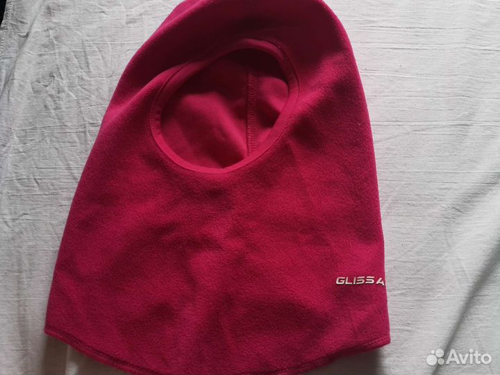 Шапка шлем для девочки зима