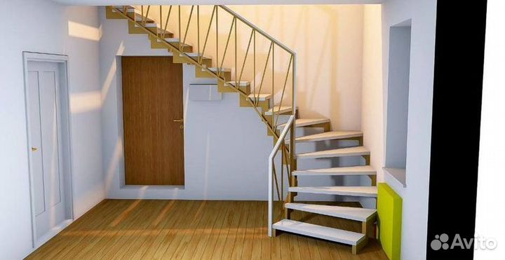 Лестница металлическая