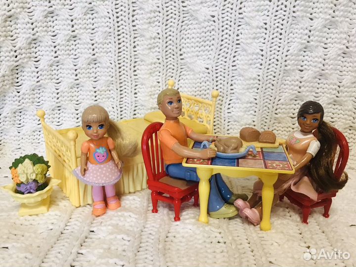 Куклы caring corners семья игровые наборы