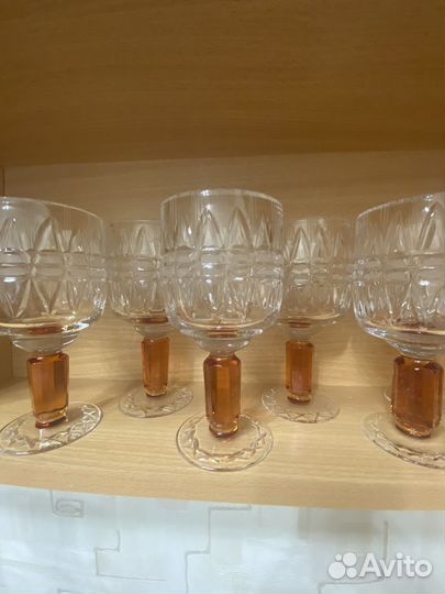 Фужеры хрустальные СССР,Олимпиада 80-х