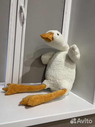 Мягкая игрушка подушка гусь обнимусь