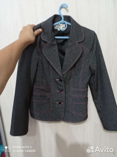 Школьная форма серая