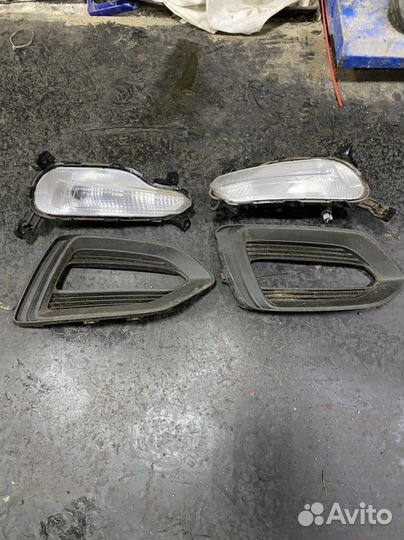 Противотуманки Hyundai Solaris